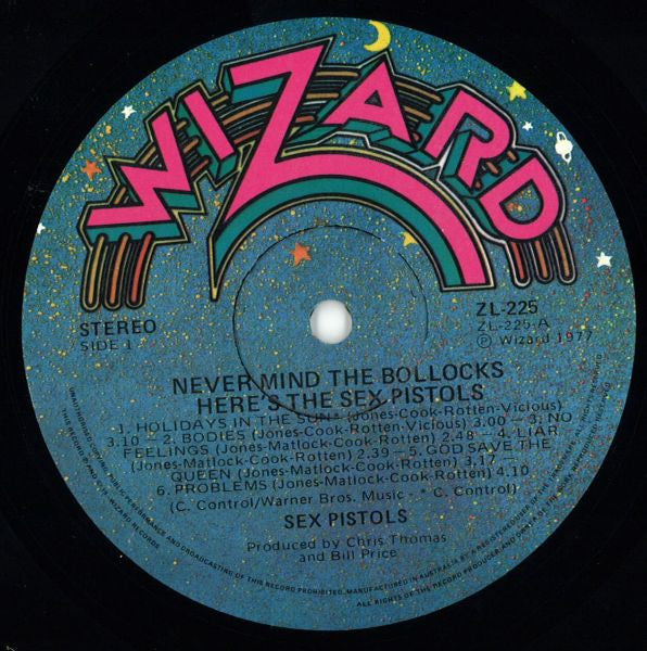 Sex Pistols - Never Mind The Bollocks Here's The Sex Pistols Vinyl LP (Used)