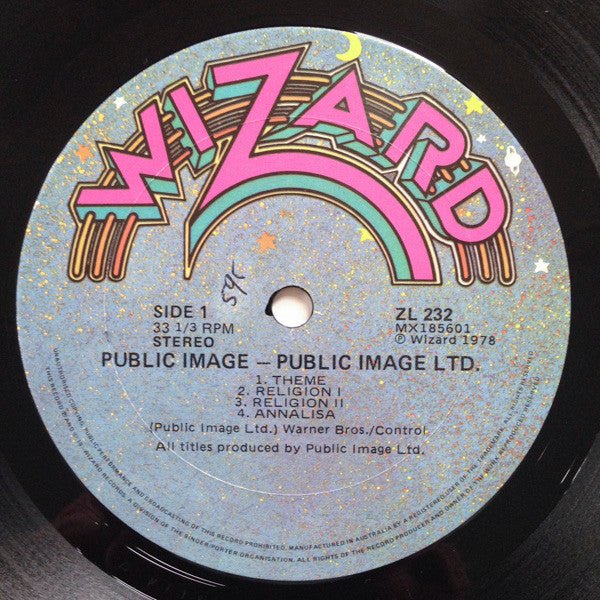 Public Image Limited - Public Image (First Issue) Vinyl LP (Used)