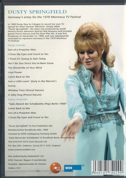 Dusty Springfield – Dusty In Deutschland DVD