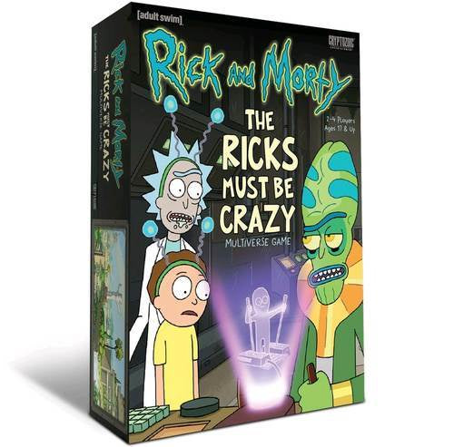 Rick & Morty - The Ricks Must Be Crazy Multiverse Game Board Game