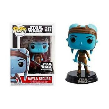 Star Wars - Aayla Secura Smuggler's Bounty Exclusive Collectable Pop! Vinyl #217