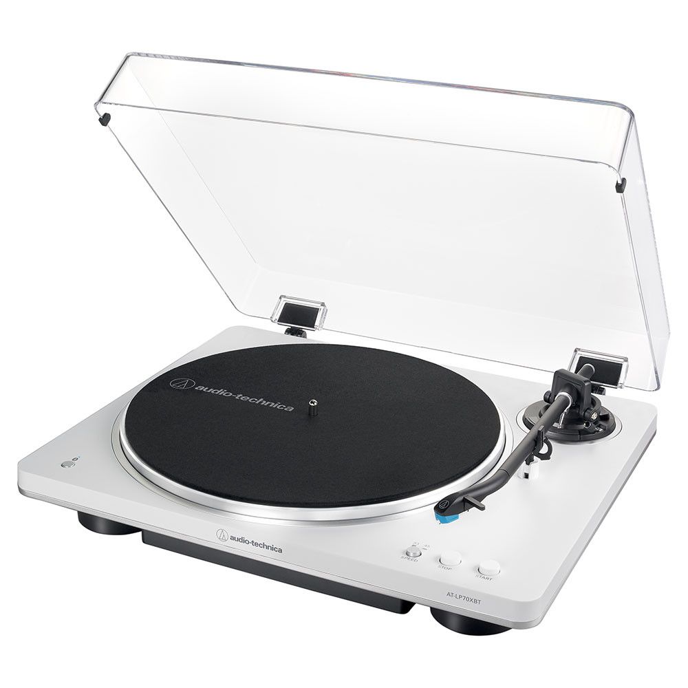 Audio Technica - LP70XBT WS Bluetooth White / Silver Turntable (Refurbished)
