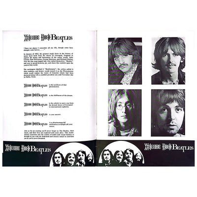 Beatles - 1977 Away With Words Program + Insert