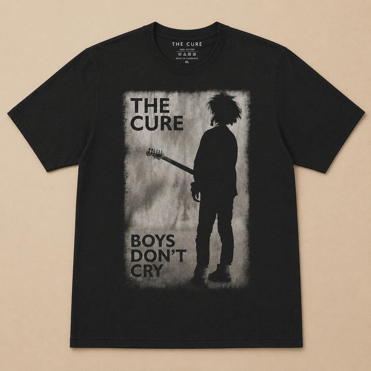 Cure - Boys Don't Cry Black & White Unisex T-Shirt