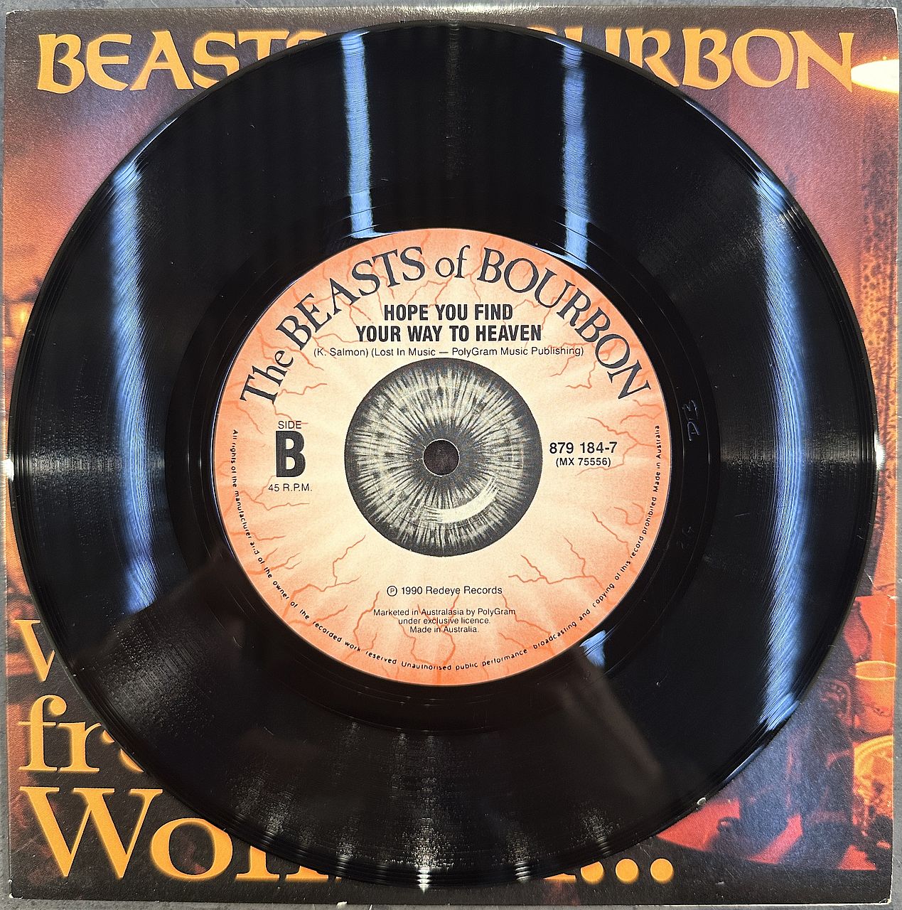 Beasts Of Bourbon – Words From A Woman... 7" EP Vinyl (Used)