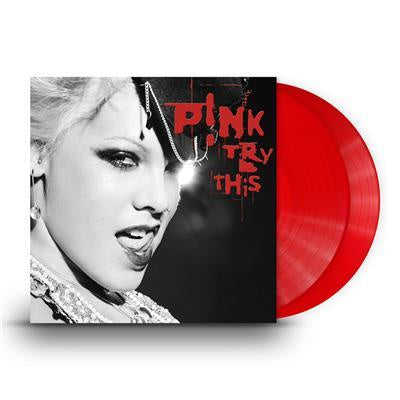 Pink - Try This Red Coloured Vinyl 2LP