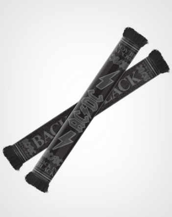 AC/DC - Back In Black Scarf