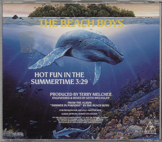 Beach Boys - Hot Fun In The Summertime Promo CD