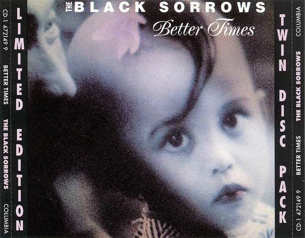 Black Sorrows - Better Times / Amazing Stories CD