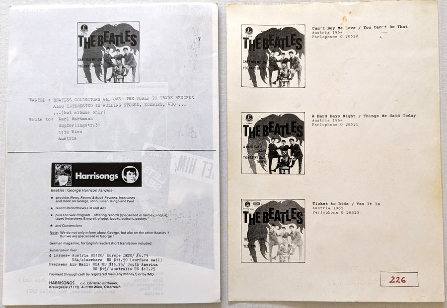 Beatles - The World's Best (A Selection Of The Most Collectable Beatles Records) Limited Edition Book (Karl Hartmann)