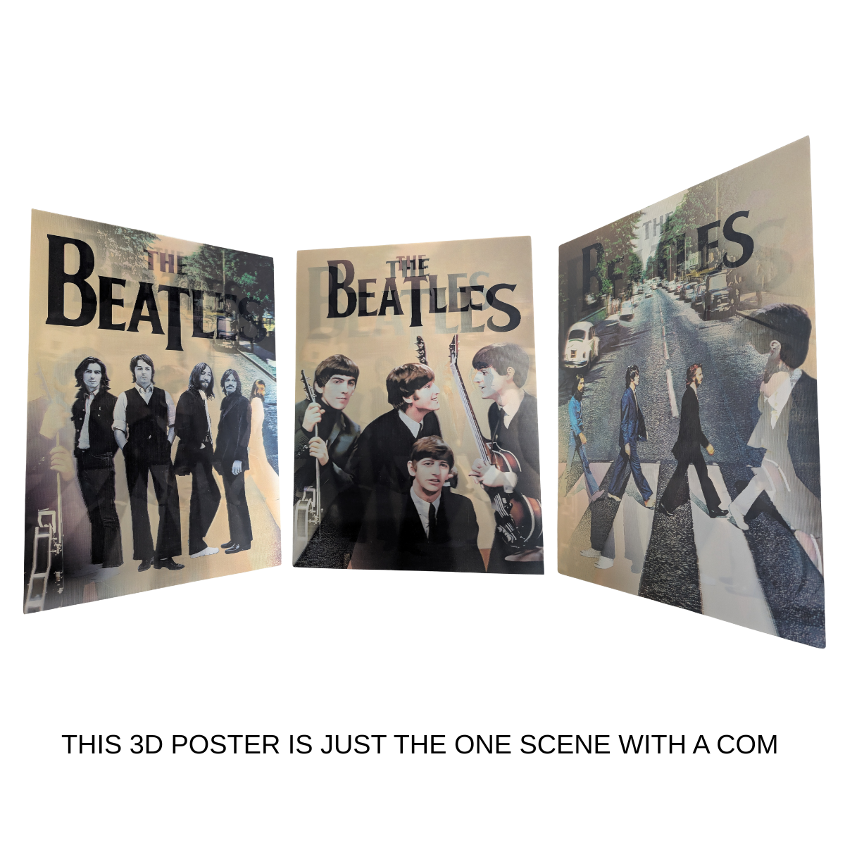 Beatles Various - 3D Lenticular Poster