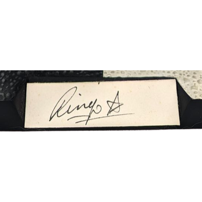 Beatles - Ringo Starr Personally Signed Abbey Road Gartlan Ltd Ed #141/1000 Figurine 1996 w/COA