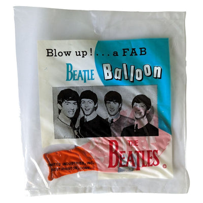 Beatles - Original 1960s United Industries Orange Balloon Sealed