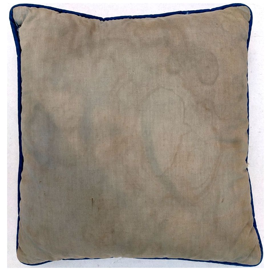 Beatles - Original 1964 Nordic House Pillow With Blue Back