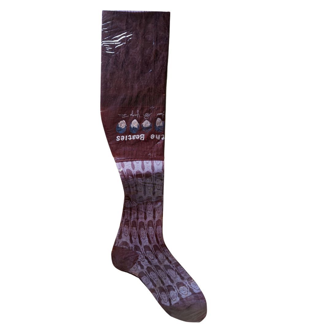 Beatles - Original 1960s Ballito Brown Seamfree Nylons Stockings