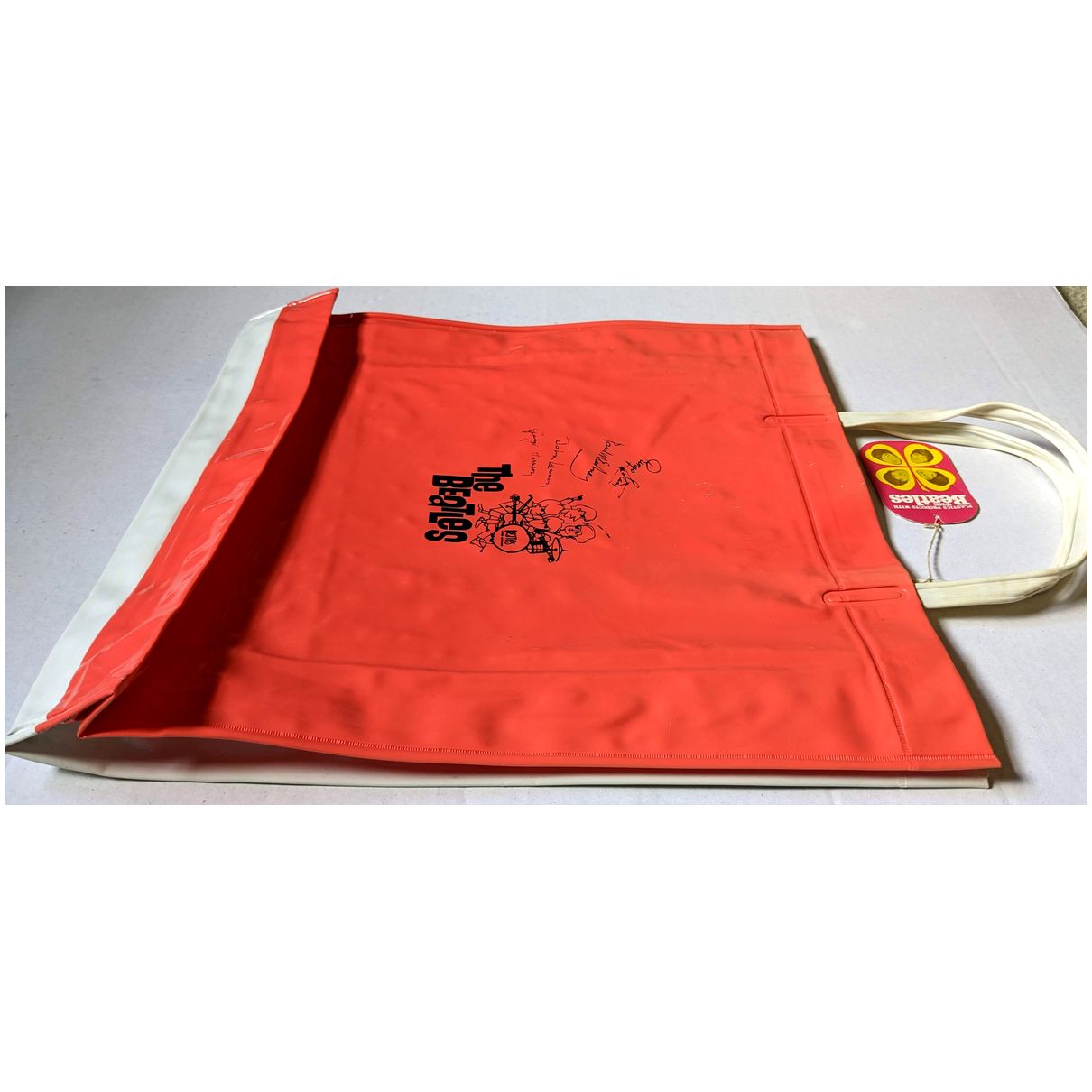 Beatles - Original 1960s Wako Go Go Beatles Japanese Plastic Shoulder Bag