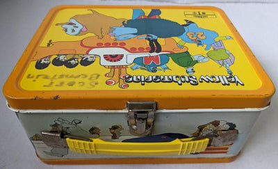 Beatles - Original 1968 Thermos Yellow Submarine Metal Lunchbox