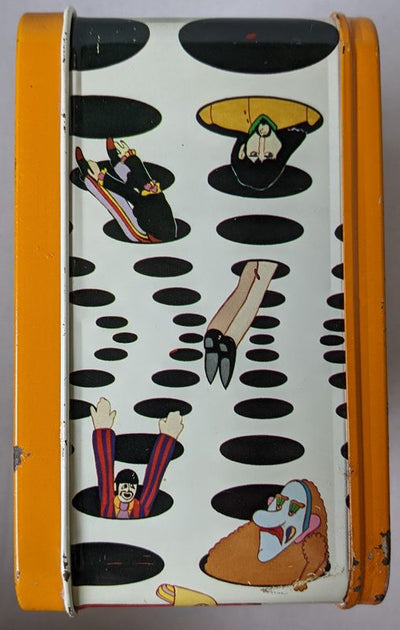 Beatles - Original 1968 Thermos Yellow Submarine Metal Lunchbox