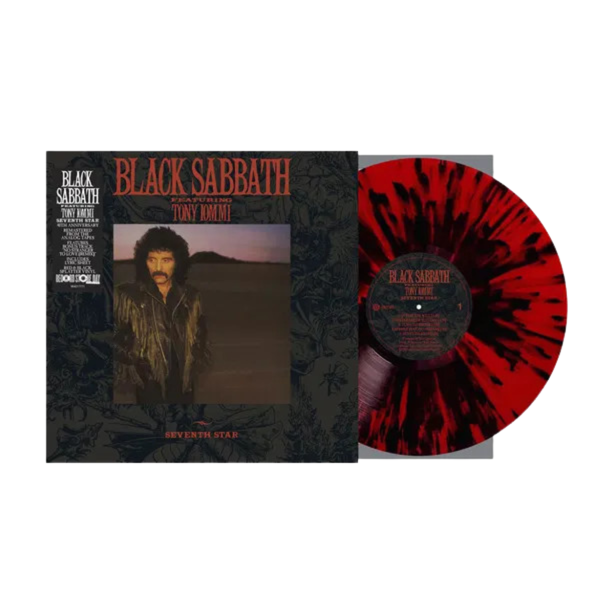 Black Sabbath - Seventh Star RSD 2026 Red & Black Coloured  Vinyl LP