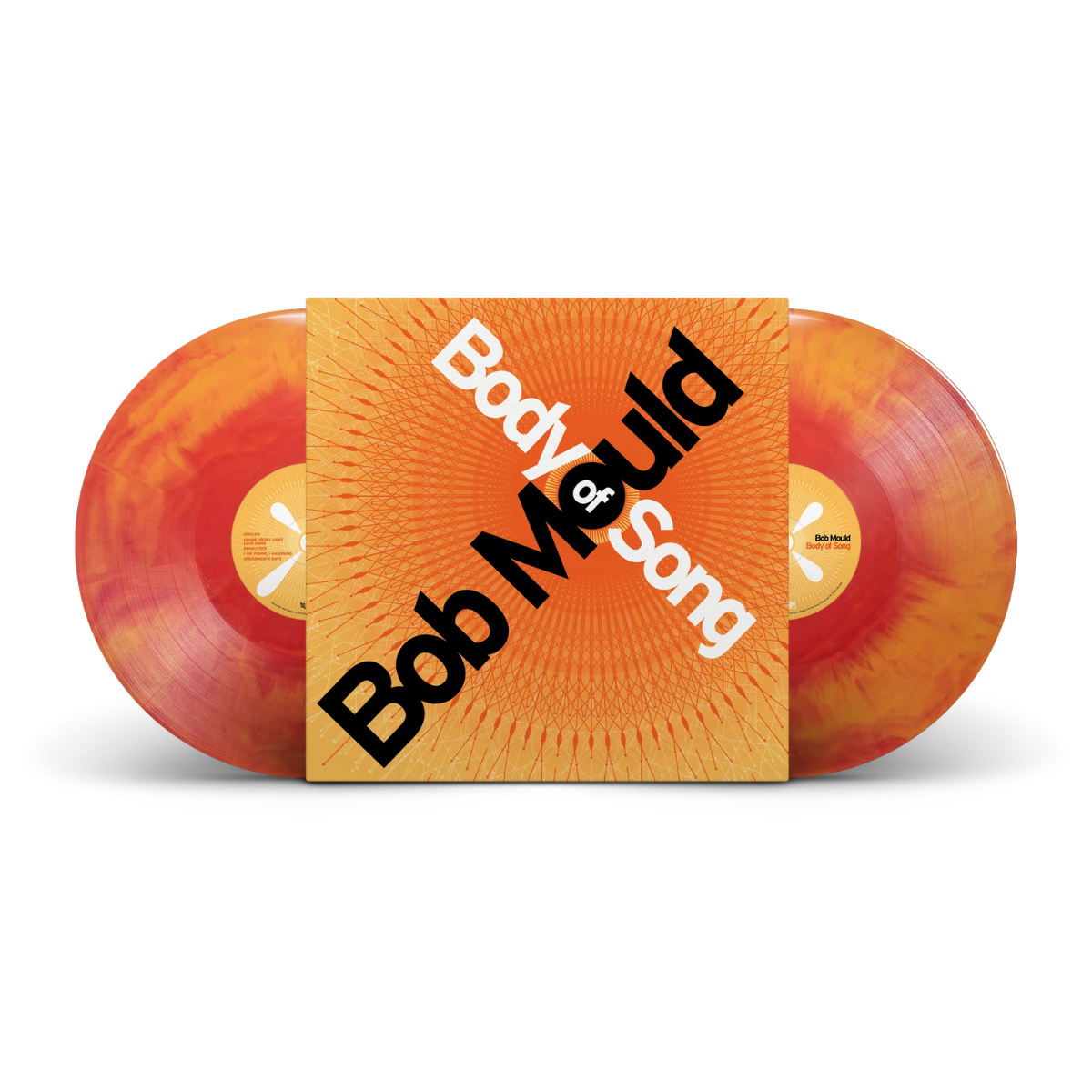 Bob Mould - Body Of Song 20th Anniversary Expanded Edition RSD 2026  Sunburst Splash Coloured Vinyl 2LP