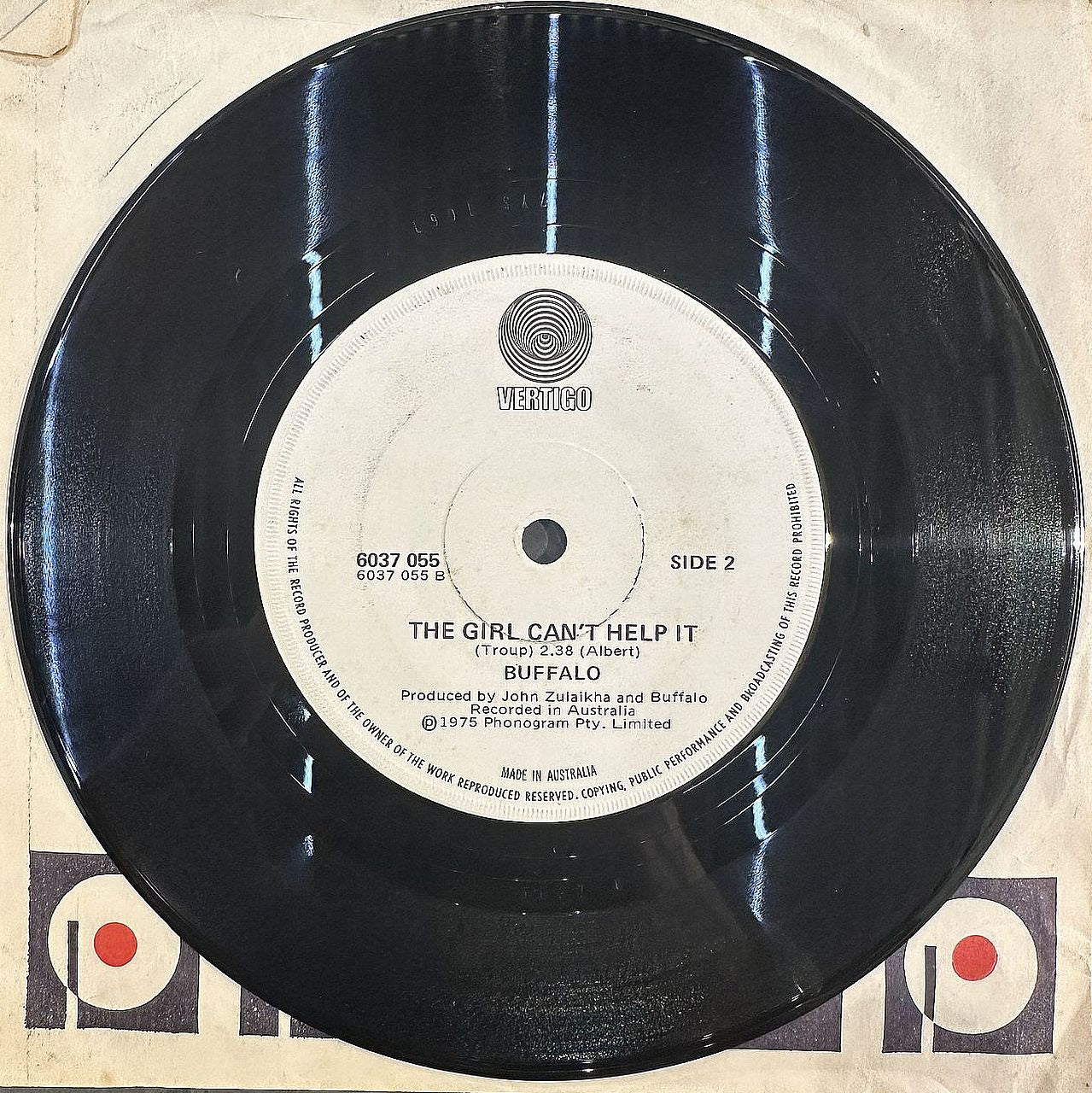 Buffalo – Little Queenie 7" Single Vinyl (Used)