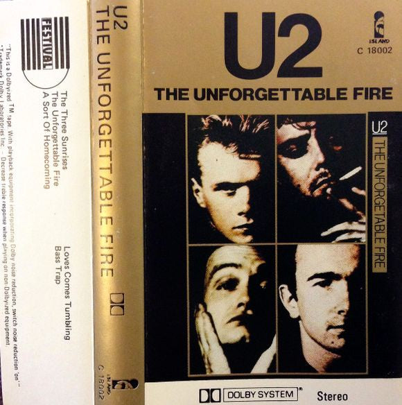 U2 - The Unforgettable Fire Cassette