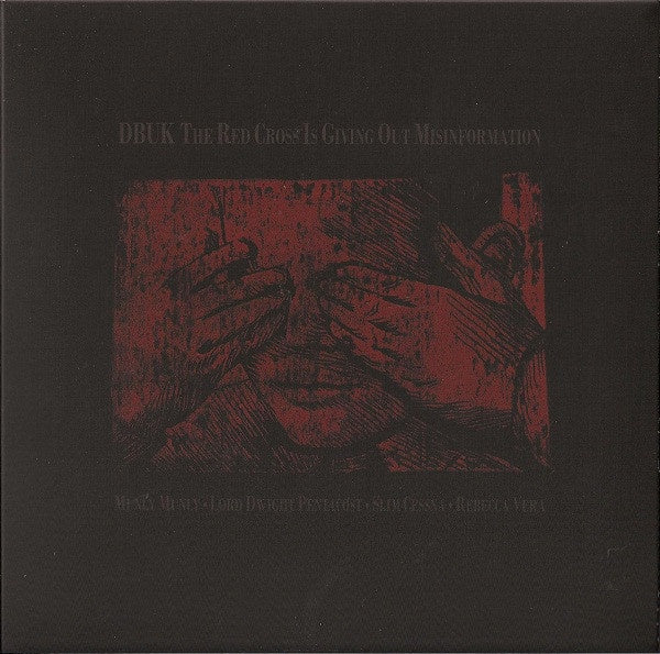 Dbuk - The Red Cross Is Giving Out Misinformation Silver/Red Coloured  7" Vinyl Single (Used)