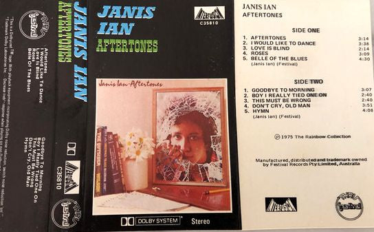 Janis Ian - Aftertones Cassette Tape
