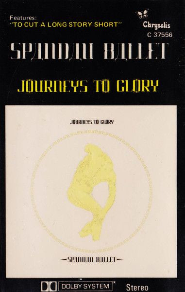 Spandau Ballet - Journeys To Glory Cassette Tape