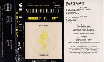 Spandau Ballet - Journeys To Glory Cassette Tape