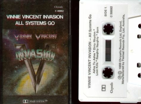Vinnie Vincent Invasion - All Systems Go Cassette