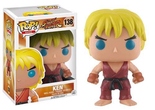 Street Fighter - Ken Collectable Pop! Vinyl #138