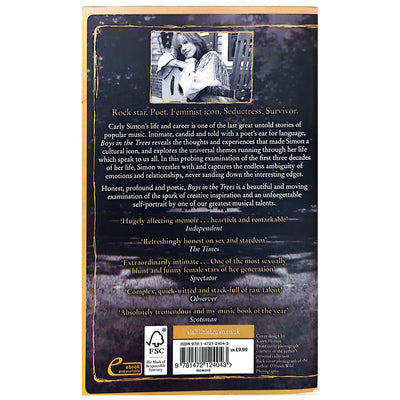 Carly Simon - Boys In The Trees: A Memoir Paperback Book (2016)