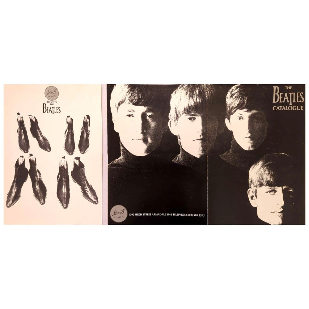 Dezo Hoffman & Robert Freeman Beatles Catalog 1986 Silver K Fine Art