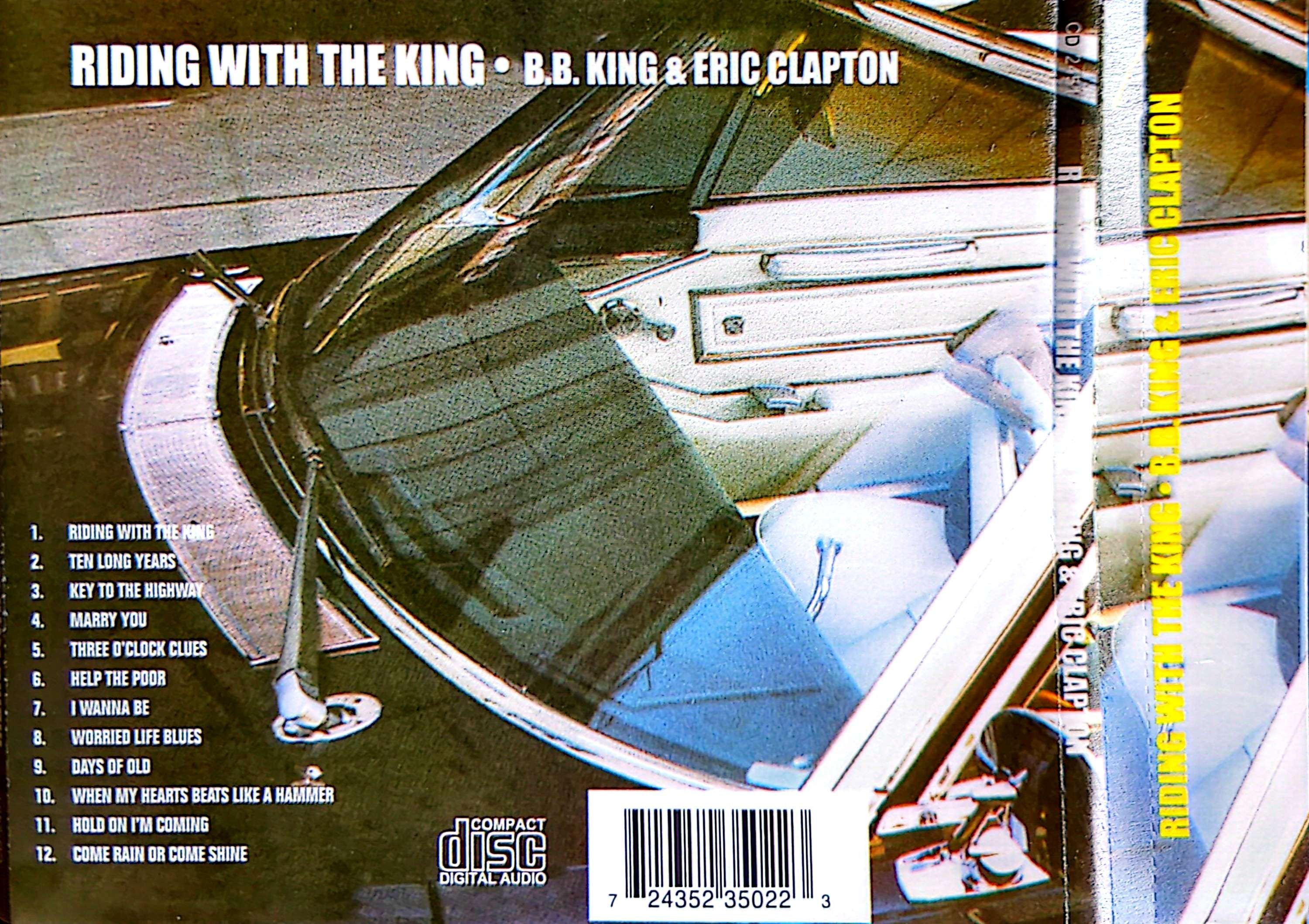 B.B. King & Eric Clapton - Riding With The King CD