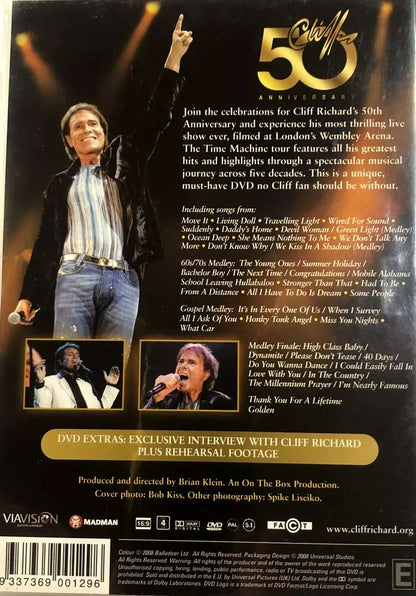 Cliff Richard – Time Machine Tour : 50th Anniversary Live DVD