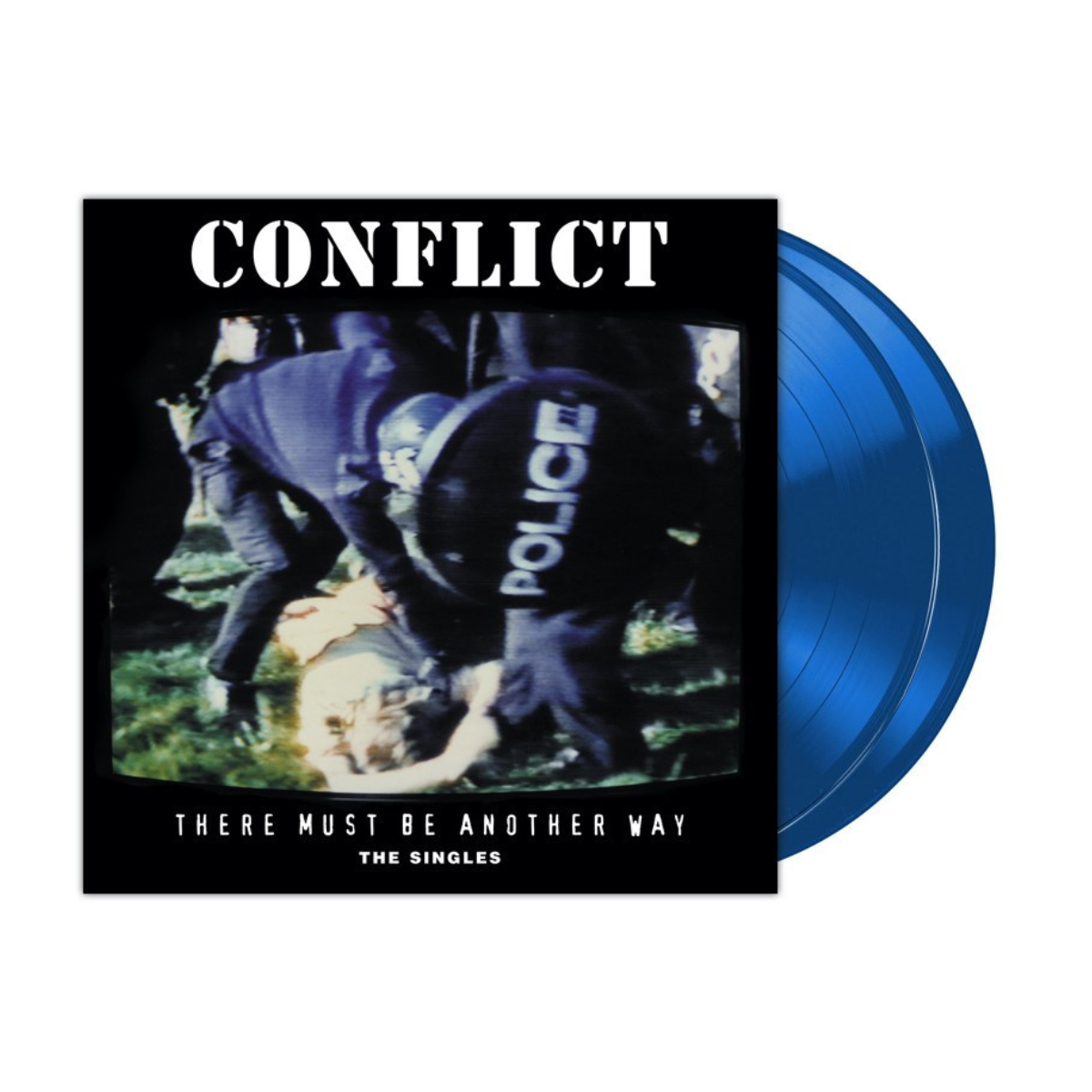 Conflict - There Must Be Another Way The Singles RSD 2026  Blue Coloured Vinyl 2LP
