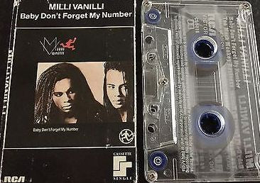Milli Vanilli - Baby Don't Forget My Number Cassette Single