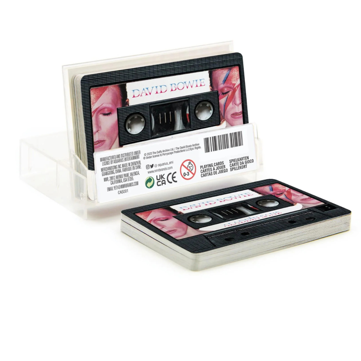 David Bowie - Cassette Display Playing Cards