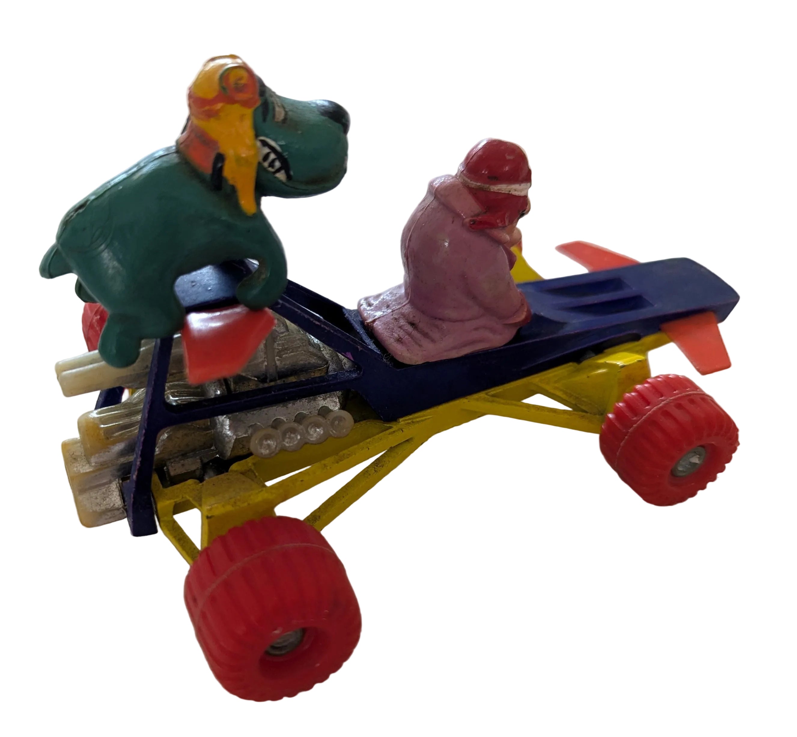Wacky Races - Vintage 1970s Dick Dastardly & Muttley Corgi Die-Cast Drag Racer