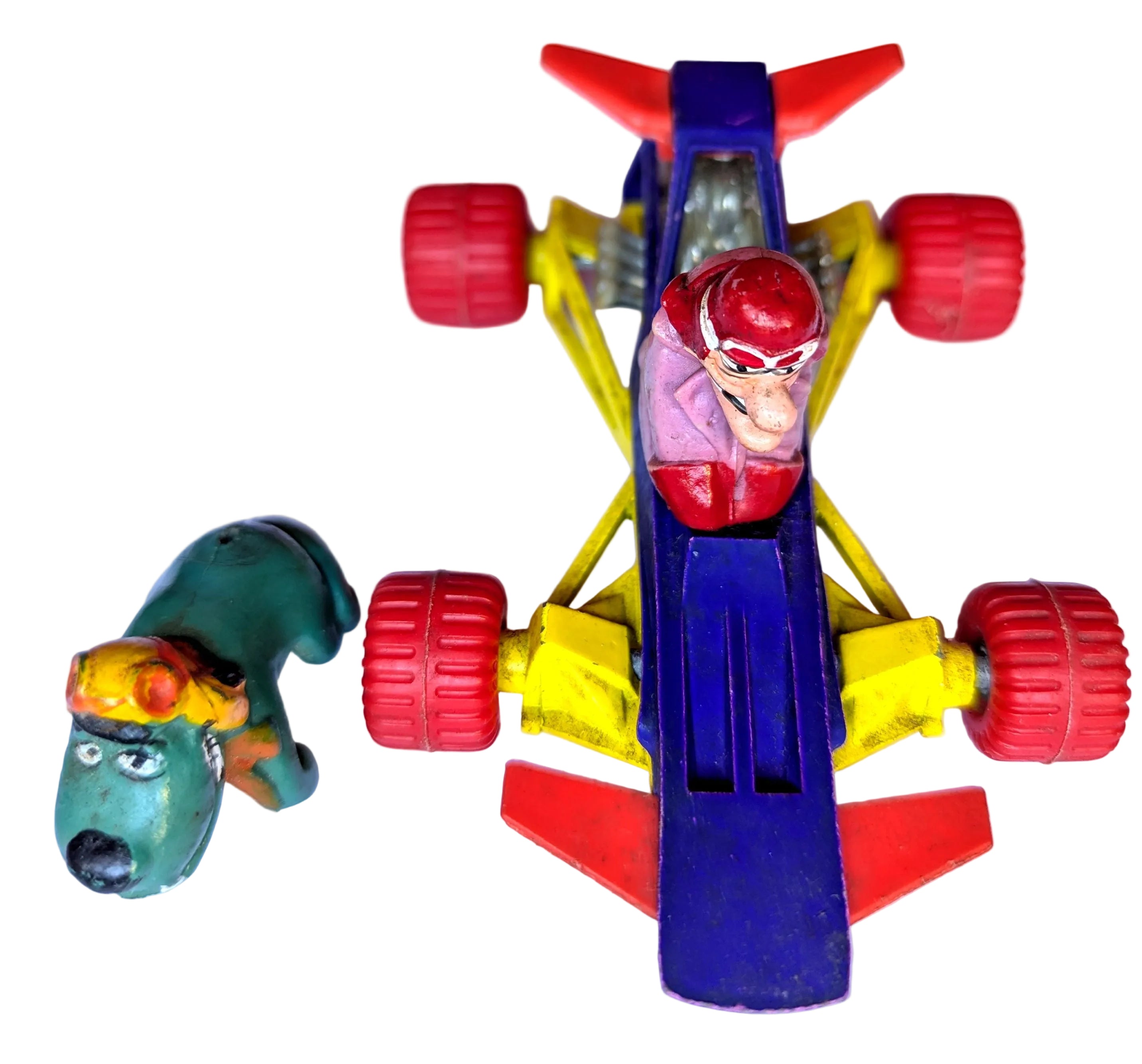 Wacky Races - Vintage 1970s Dick Dastardly & Muttley Corgi Die-Cast Drag Racer