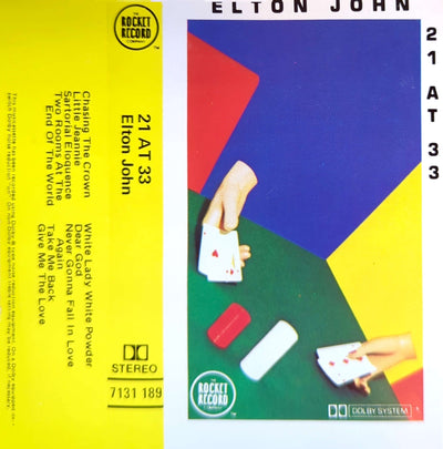 Elton John – 21 At 33 Cassette (Used)