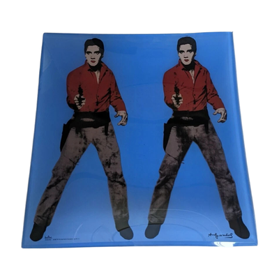 Elvis Presley - Andy Warhol Rosenthal Used Collectable Plate