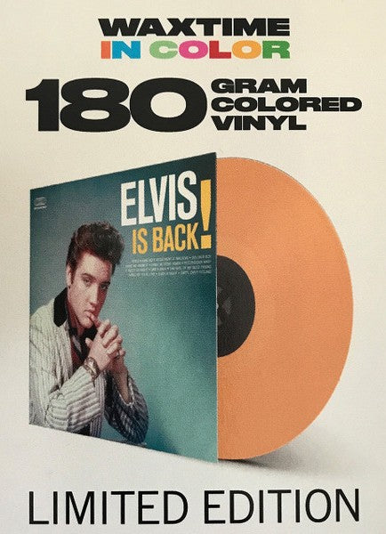 Elvis Presley - Elvis Is Back! Orange Coloured Vinyl LP