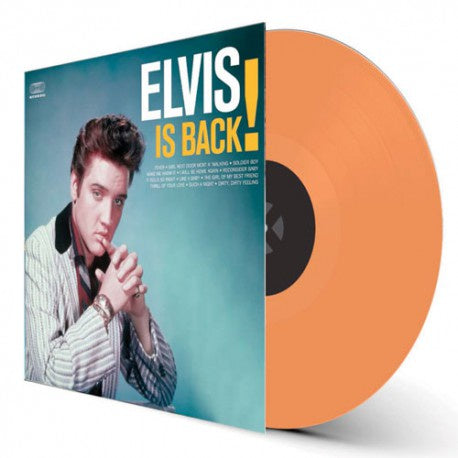 Elvis Presley - Elvis Is Back! Orange Coloured Vinyl LP