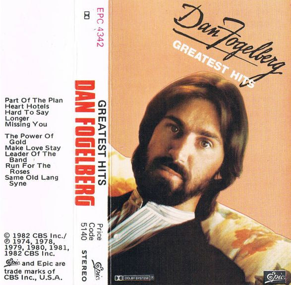Dan Fogelberg - Greatest Hits Cassette