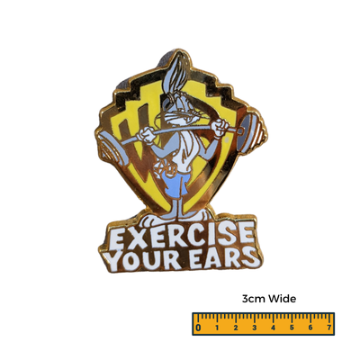 Warner Brothers - Vintage Pin / Badge (Various Designs)