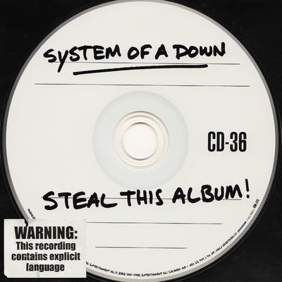 System Of A Down - Steal This Album CD