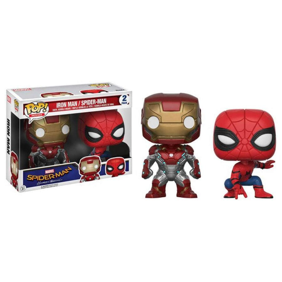 Spider-Man Homecoming - Iron Man Spider-Man Collectable Pop! Vinyl 2-Pack
