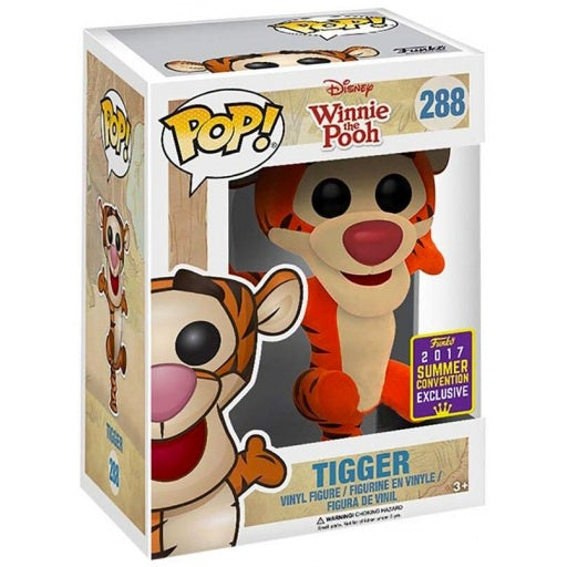 Winnie The Pooh - Tigger 2017 Summer Convention Exclusive Flocked Collectable Pop! Vinyl (Used)